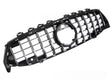 Sport Kühlergrill für Mercedes CLA C118 X118 2019-2023 schwarz chrom mit Sternaufnahme