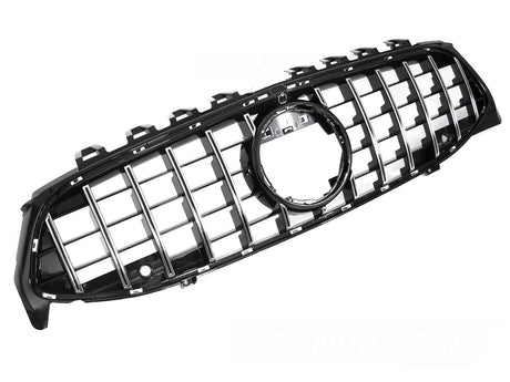 Sport Kühlergrill für Mercedes CLA C118 X118 2019-2023 schwarz chrom - CR Tuning
