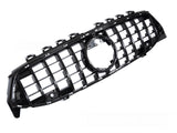 Sport Kühlergrill für Mercedes CLA C118 X118 2019-2023 schwarz Glanz - CR Tuning