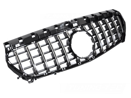 Sport Kühlergrill für Mercedes CLA W117 C117 X117 2013-2019 schwarz chrom - CR Tuning
