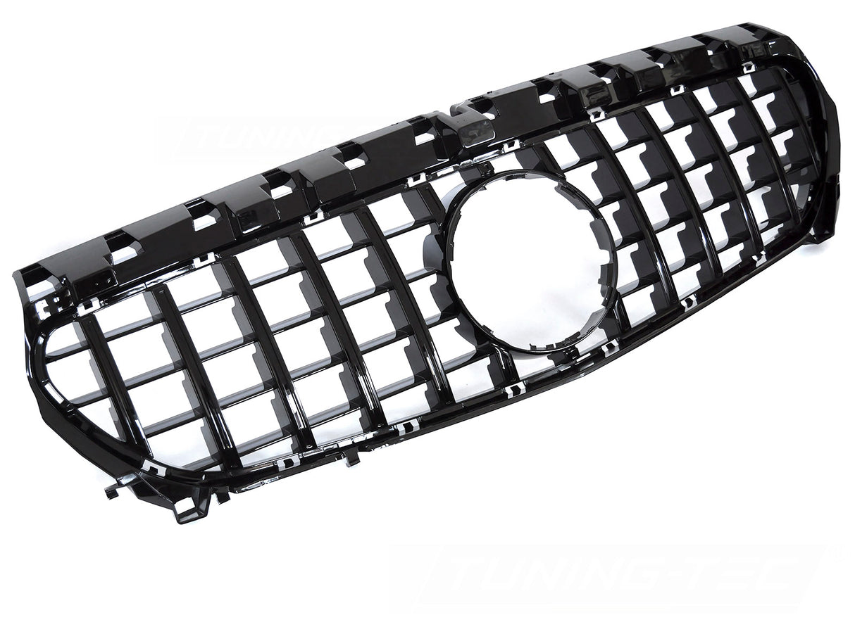 Sport Grill Glossy Black für Mercedes CLA W117 C117 X117 2013-2019 - CR Tuning