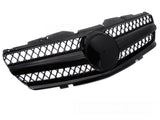 Sport Kühlergrill für Mercedes SL R230 2001-2006 Frontgrill Glossy Black - CR Tuning
