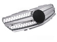 Chrom Sportgrill Kühlergrill für Mercedes SL R230 2001-2006 Frontgrill Tuning
