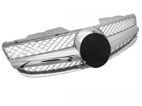 Sport Kühlergrill Chrom für Mercedes SL R230 2006-2008 Frontgrill Ersatzteil - CR Tuning