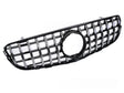 Sport Kühlergrill Mercedes GLC X253 C253 2015-2018 schwarz chrom mit Sternaufnahme