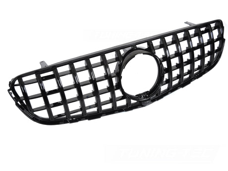 Sport Kühlergrill Glanz Schwarz für Mercedes GLC X253 C253 2015-2018 - CR Tuning