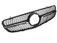 Diamond Kühlergrill Mercedes GLC X253 C253 2015-2018 schwarz chrom mit Kamera