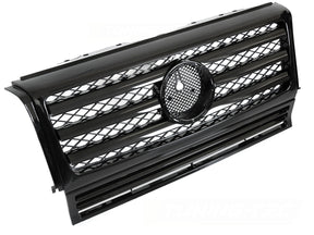 Sport Kühlergrill schwarz Glanz für Mercedes G-Klasse W463 1990-2012, G-Klasse Zubehör