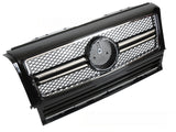 Sport Kühlergrill für Mercedes G-Klasse W463 1990-2012 schwarz chrom mit Wabendesign