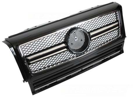 Sport Kühlergrill für Mercedes G-Klasse W463 1990-2012 schwarz chrom - CR Tuning