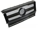 Sportgrill Kühlergrill schwarz Glanz für Mercedes G-Klasse W463 1990-2012 mit Sternaufnahme