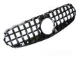 Sport Kühlergrill Mercedes C-Klasse W206 S206 2021- schwarz Glanz Panamericana Optik