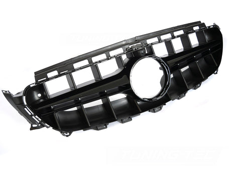 Frontgrill Kühlergrill Glanz Schwarz für Mercedes E-Klasse W213 S213 2016-2019 - CR Tuning