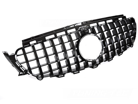 Sport Kühlergrill für Mercedes E-Klasse W213 S213 2016-2019 schwarz Glanz - CR Tuning
