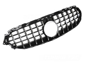Sport Kühlergrill Chrom Schwarz für Mercedes E-Klasse W213 S213 2020-2023 Tuning