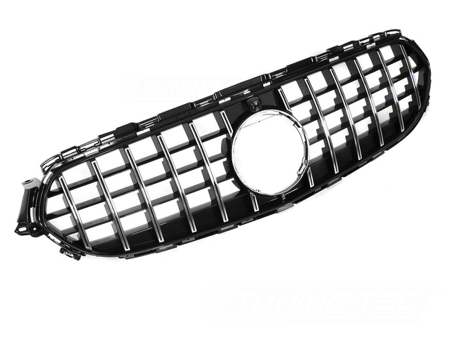 Sport Kühlergrill Chrom Schwarz für Mercedes E-Klasse W213 S213 2020-2023 Tuning