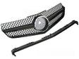 Sportkühlergrill Glanz Schwarz Mercedes E-Klasse C207 A207 2009-2013 Tuning Zubehör