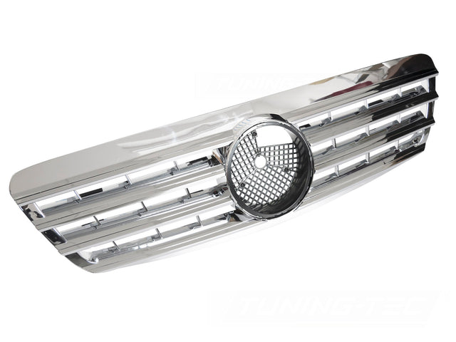 Chrom Sportgrill Mercedes S-Klasse W220 Limousine 1998-2002 Kühlergrill Tuning