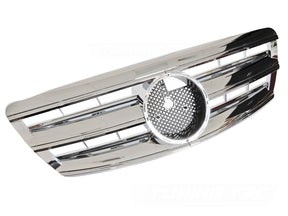 Chrom Kühlergrill für Mercedes S-Klasse W220 2002-2005 Sportgrill Tuning