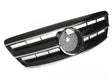 Sport Kühlergrill Chrom Schwarz für Mercedes S-Klasse W220 02-05, Tuning Zubehör