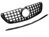 Sport Kühlergrill Glanz Schwarz Mercedes V-Klasse W447 2014-2019 Tuning Zubehör