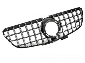 Schwarzer Chrom Kühlergrill für Mercedes V-Klasse W447 2020-2023 Set