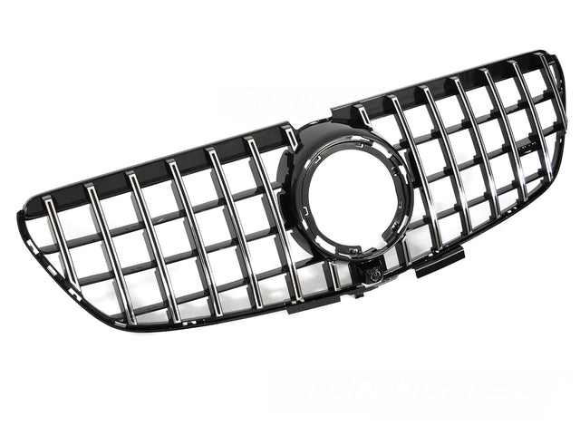 Schwarzer Chrom Kühlergrill für Mercedes V-Klasse W447 2020-2023 Set