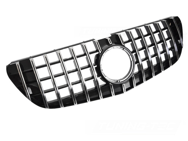 Sport Kühlergrill Mercedes Vito W447 2014-2019 schwarz chrom mit Sternaufnahme