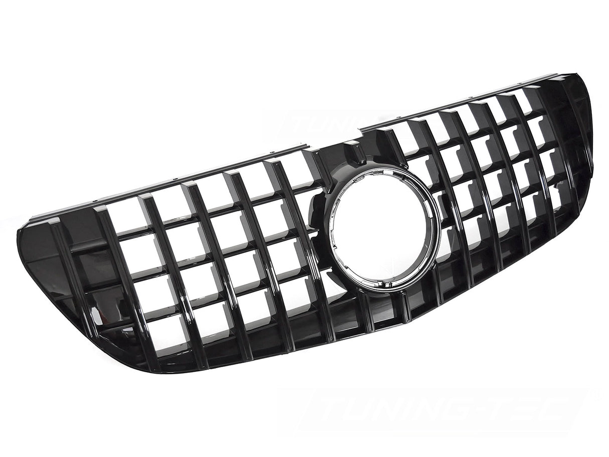 Sport Kühlergrill Glanz Schwarz Mercedes Vito W447 2014-2019 Frontgrill Tuning