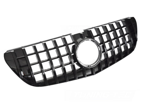 Sport Kühlergrill Glanz Schwarz Mercedes Vito W447 2014-2019 Frontgrill Tuning