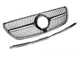 Diamond Kühlergrill Mercedes Vito W447 2014-2019 Frontgrill schwarz chrom