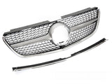 Diamond Kühlergrill Silber Chrom Mercedes Vito W447 2014-2019 mit Kameraaufnahme