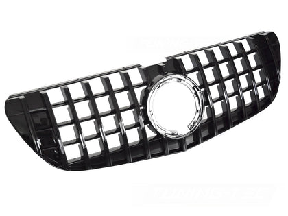 Sport Grill für Mercedes Vito W447 2019-2023 schwarz Glanz Kühlergrill