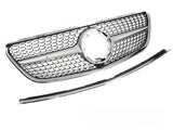 Diamond Kühlergrill Set für Mercedes Vito W447 2019-2023 Silber Schwarz mit Kamera