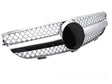 Sportgrill Chrom für Mercedes CLK W209 2003-2010, Frontgrill im Gitterdesign