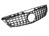 Sportgrill Kühlergrill Mercedes CLS C218 2011-2014 schwarz chrom mit Sternaufnahme