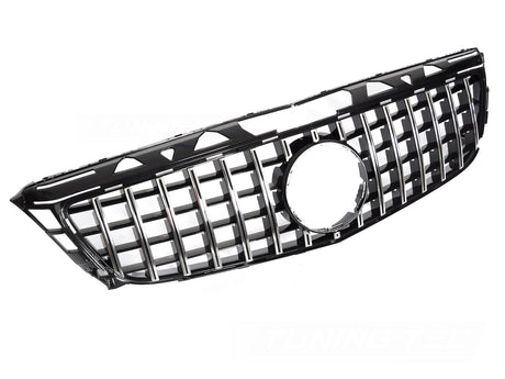 Sportgrill Kühlergrill Mercedes CLS C218 2011-2014 schwarz chrom mit Sternaufnahme