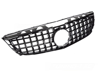 Sport Kühlergrill für Mercedes CLS C218 2011-2014 schwarz Glanz