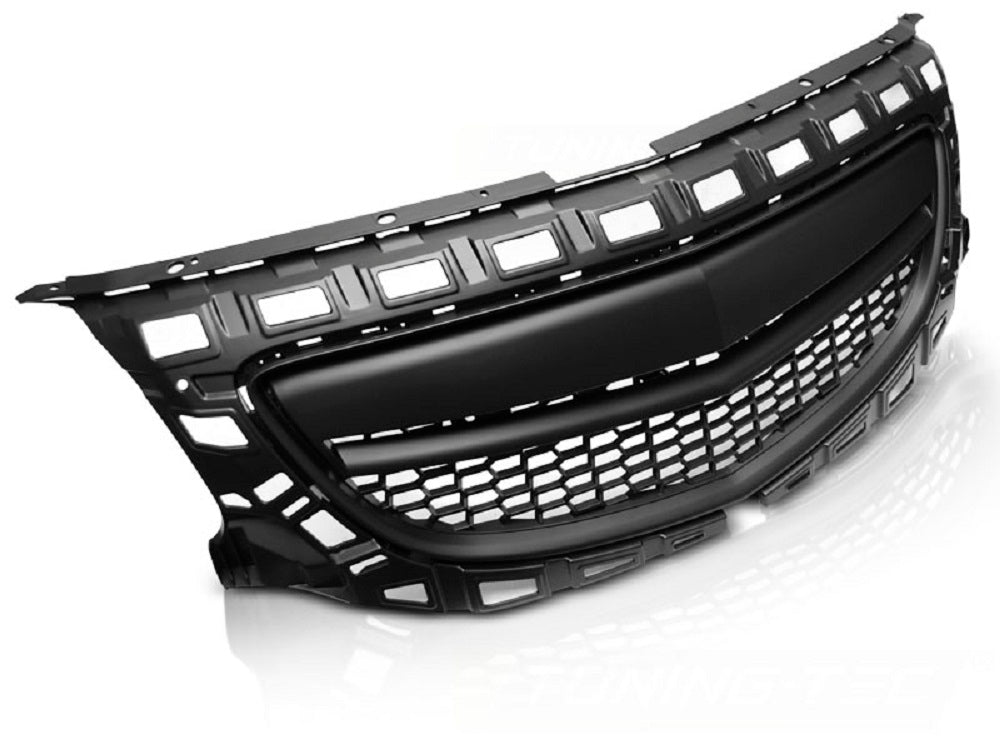 Sportgrill für Opel Insignia A G09 Frontgrill ohne Logo schwarz matt 07/2008 - 05/2013
