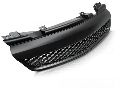 Sport Kühlergrill für Opel Zafira B 2005-2008 schwarz ohne Emblem Frontgrill