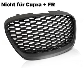 Sportgrill Frontgrill schwarz für Seat Leon 1P Toledo Altea 5P 2005-2009