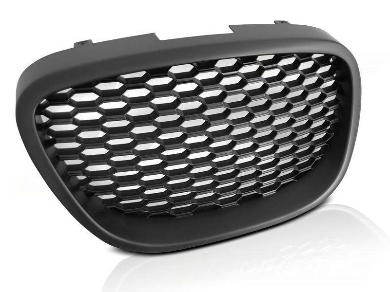 Für Seat Leon 1P Toledo Altea 5P 2005-2009 Sportgrill Frontgrill schwarz matt