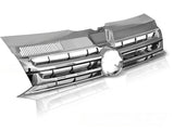 Frontgrill Kühlergrill für VW T5 Caravelle Multivan 2010-2015 chrom schwarz - CR Tuning