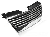 Kühlergrill Chrom Schwarz für VW Passat B6 2005-2010 Frontgrill Grill - CR Tuning