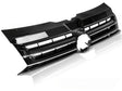 Kühlergrill Schwarz Chrom für VW T5 Caravelle Multivan 2010-2015 Frontgrill - CR Tuning