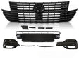 Glanzschwarzer Kühlergrill mit Stoßstangen-Elementen für VW T6.1 2020- Tuning Zubehör