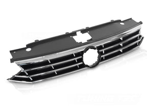Sport Grill Frontgrill Chrome für VW Passat B8 2014-2019 Kühlergrill Blende
