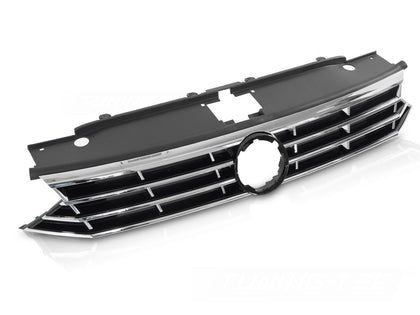 Sport Grill Frontgrill Chrome für VW Passat B8 2014-2019 Kühlergrill Blende
