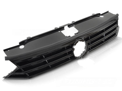 Sport Grill Kühlergrill schwarz für VW Passat B8 2014-2019 Frontgitter Tuning
