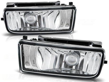 Nebelscheinwerfer Set für BMW 3er E36 1990-1999 chrom E-Prüfzeichen H1 CR-Tuning